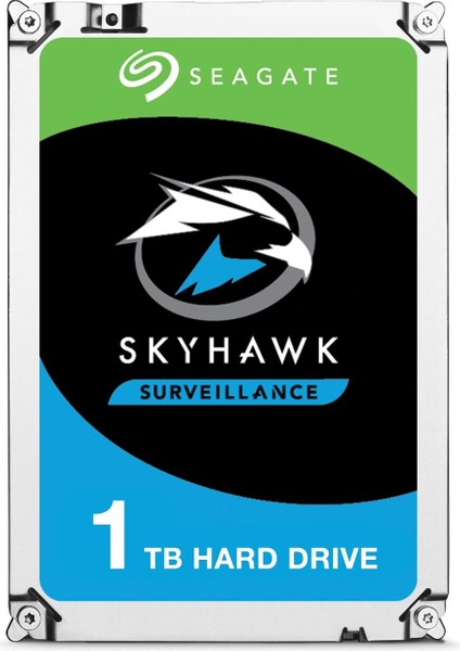Skyhawk 1tb 5900RPM 64MB Sata3 ST1000VX005 HDD 7/24 Guvenlık (Resmi Disti Garantili)