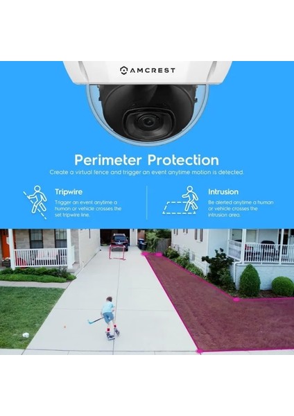 Ultrahd 4K (8mp) Dış Mekan Güvenlik Poe Ip Kamera - Siyah Beyaz modelleri