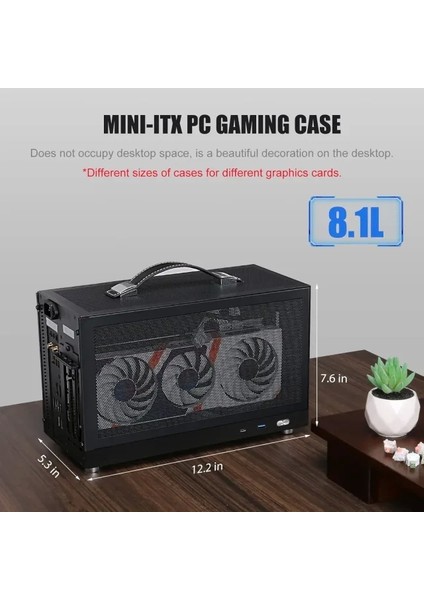 S300 - Mini-Itx Pc Oyun Kasası S300 Black modelleri