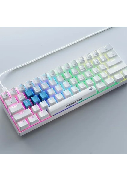 Nitro Gen 2 Kablolu Oyun Klavyesi Predator 61 Key White