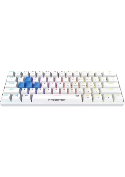 Nitro Gen 2 Kablolu Oyun Klavyesi Predator 61 Key White