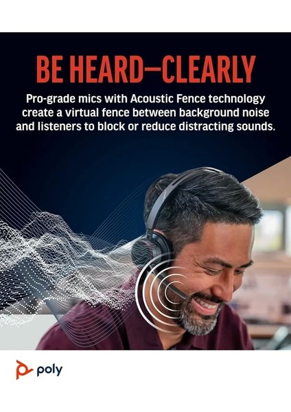 Poly Voyager Focus 2 Uc Kablosuz Kulaklık fırsatları