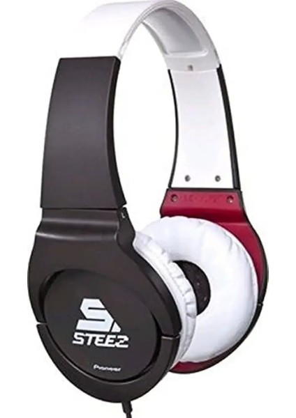 SE-MJ721I-T Steez Kulak Üstü Stereo Kulaklık Black/white/red