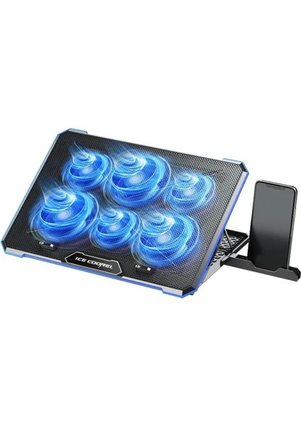 Dizüstü Bilgisayar Soğutma Pedi - 38-43.9 cm Blue