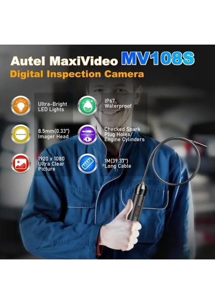 Maxivideo MV108S Dijital Gözlem Kamerası fiyatları