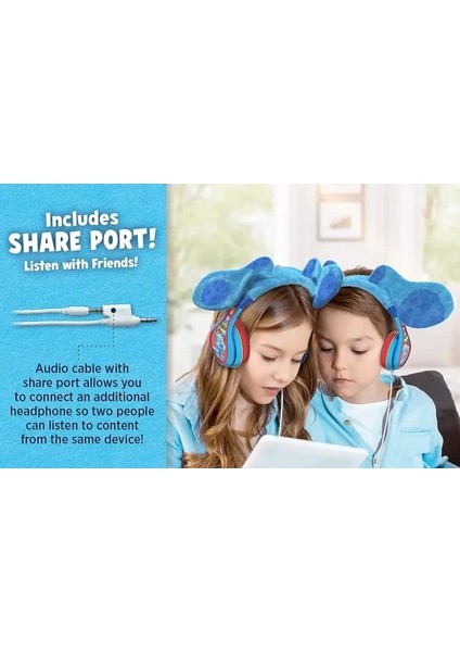 Ekids Blues Clues Çocuklar Için Kablolu Kulaklık fırsatları