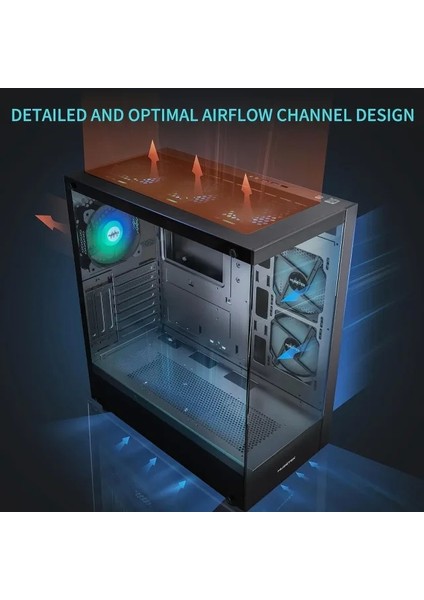 E-Atx Mid Tower Bilgisayar Kasası
