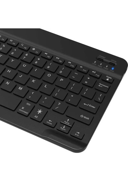 HB030B Taşınabilir 7 Renkli Arkadan Aydınlatmalı Bluetooth 3.0 Klavye