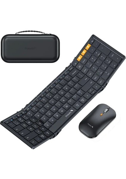 Protoarc XKM01 Katlanabilir Klavye ve Fare Black