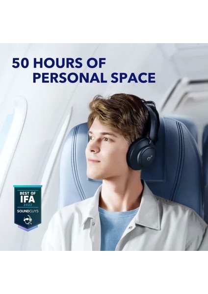 Anker Space Q45 Aktif Gürültü Önleyici Kulaklık Blue Medium fiyatları