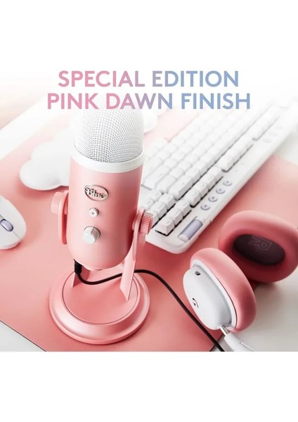 Yeti USB Mikrofon Pink Dawn Oyuncu Mikrofonu Mikrofon