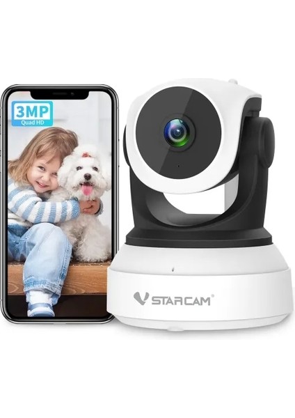 Wifi 1080P Kablosuz Köpek Kamerası Indoor Battery Camera
