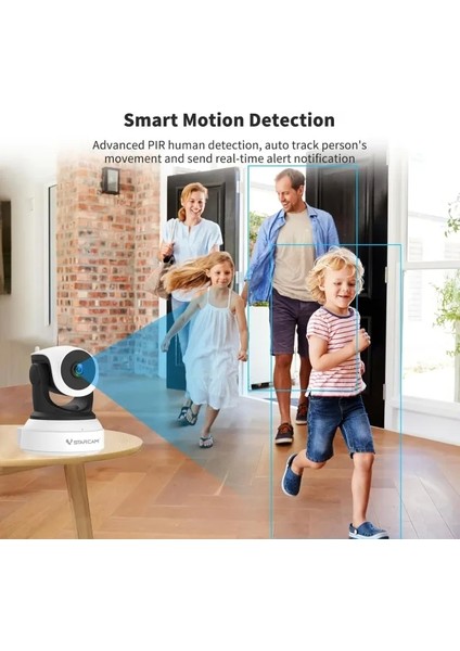 Wifi 1080P Kablosuz Köpek Kamerası Indoor Battery Camera
