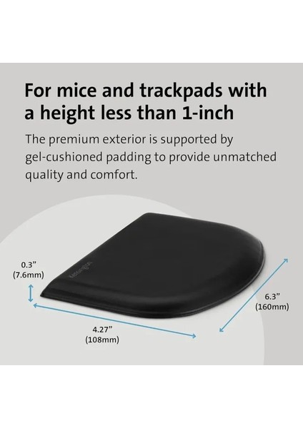 Ince Klavyeler Için Ergosoft Bilek Desteği (K52800WW) Ince Fare Için indirimleri