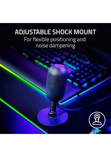Seiren V3 Mini USB Mikrofon Black