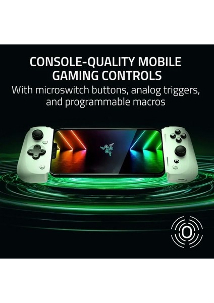 Kishi V2 Pro Mobil Oyun Konsolu Xbox Sürümü White Kishi V2