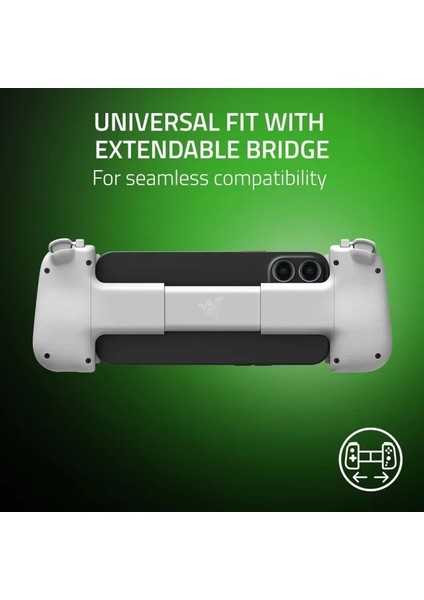 Kishi V2 Pro Mobil Oyun Konsolu Xbox Sürümü White Kishi V2