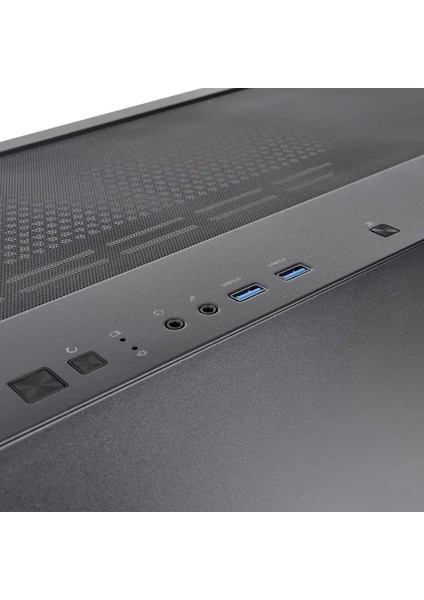 Divider 170 Tg Argb Anakart Sync Matx 2X120MM Argb Fanlı Bilgisayar Kasası Divider 370 Black