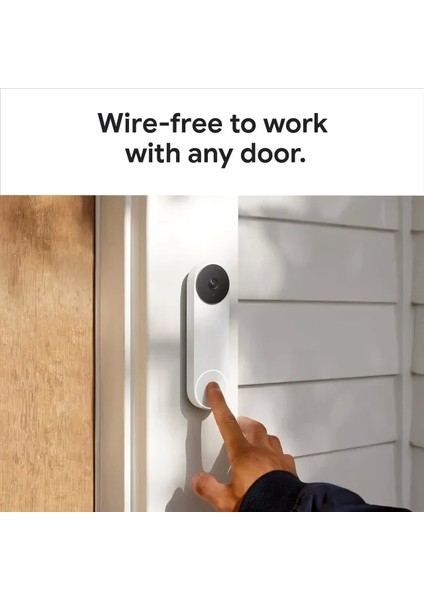 Nest 2. Nesil Görüntülü Kapı Zili Güvenlik Kamerası Ivy