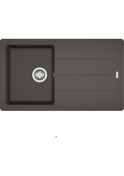 Basıs Bfg 611 Tek Gözlü Granit Slate Grey Eviye