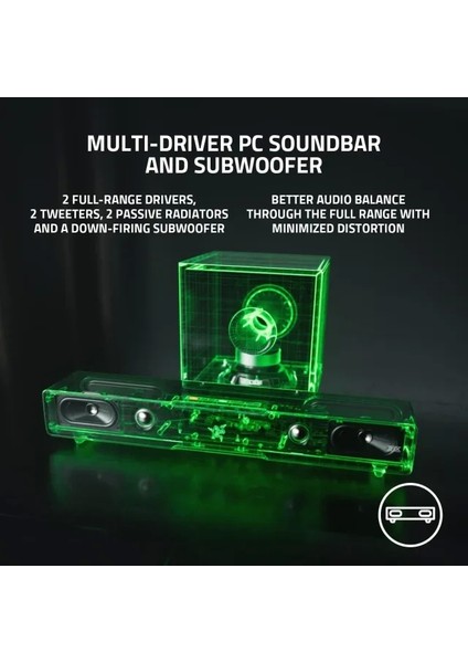 Leviathan V2 X: Pc Soundbar Hoparlör V2