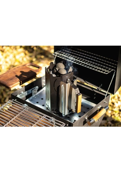 Anka Barbecue Charcoal Mangal Kömürü 1,5 kg Çıra Eldiven Hediyeli