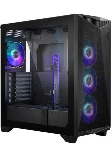 Msı Mpg Gungnir 300R Airflow Argb White USB 3.2 Atx Mid Tower Kasa Mpg Gungnır 300R Aırflow