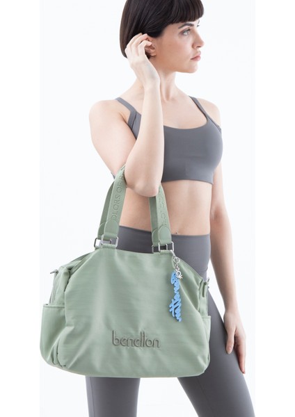 Benetton Kadın Kol Çantası Su Yeşilı BNT1483 fiyatları