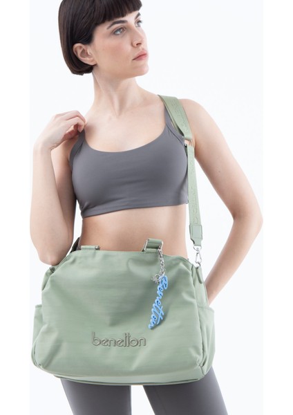 Benetton Kadın Kol Çantası Su Yeşilı BNT1483 modelleri