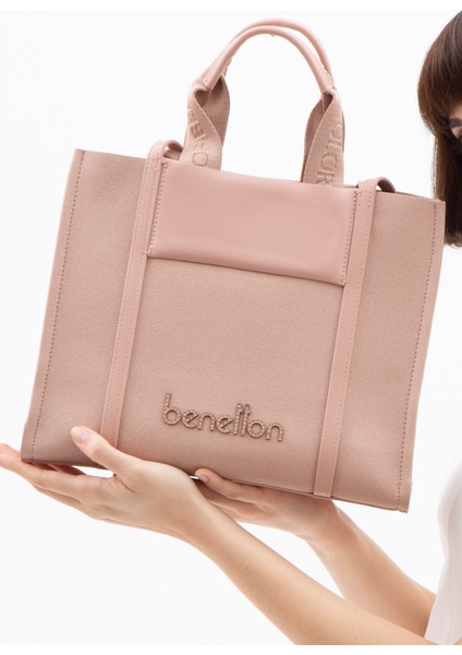 Benetton Kadın El Çantası Pembe BNT1532