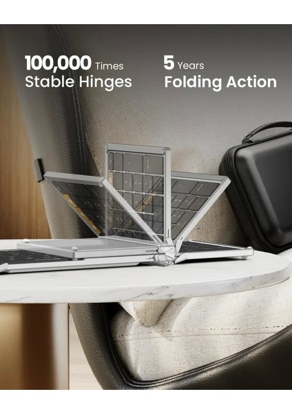 Protoarc XKM01 Katlanabilir Klavye ve Fare Black Silver modelleri