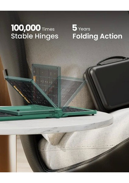 Protoarc XKM01 Katlanabilir Klavye ve Fare Green modelleri