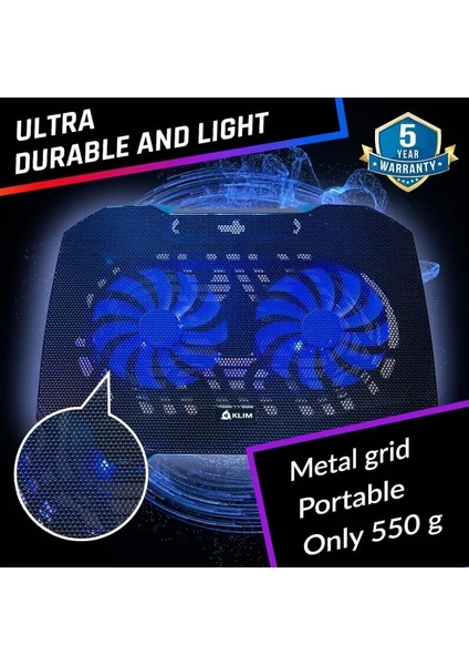Klım Pro Dizüstü Bilgisayar Soğutma Pedi Black fırsatları