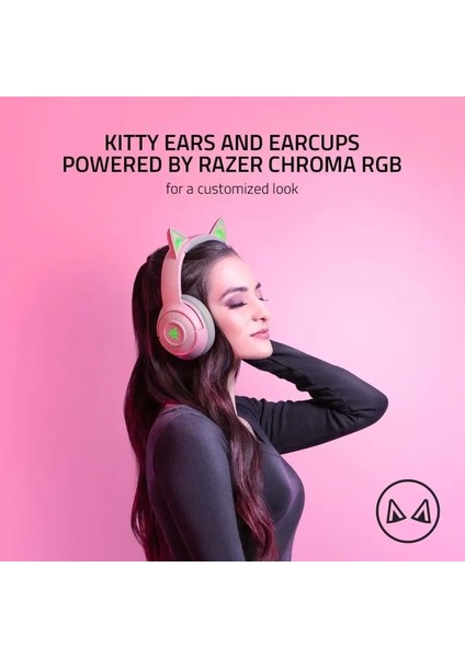 Kraken Bt Kitty Edition Kulak Üstü Kulaklık Headset
