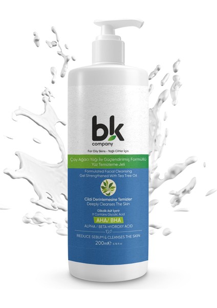 Çay Ağacı Özlü Yüz Temizleme Jeli Güçlendirilmiş Doğal Arındırıcı - 200 ml