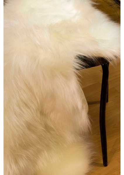 Peluş Halı Beyaz Sa-91