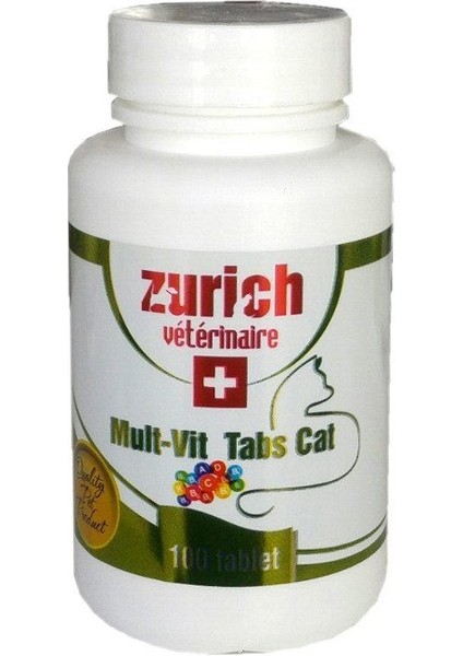 Multivitamin Kedi Tableti 100 Tablet