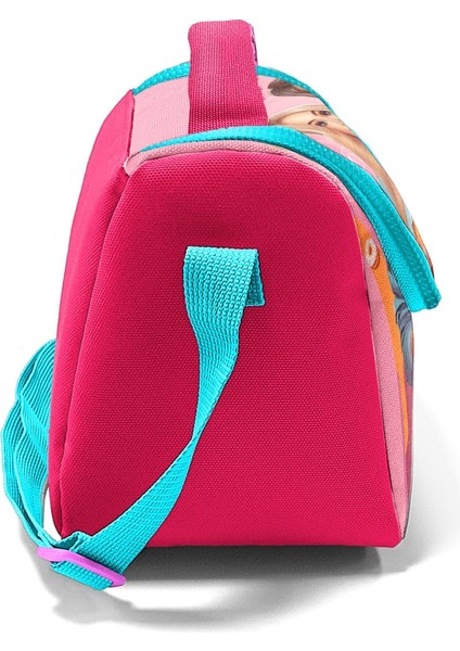 Pembe Neon Mercan Fashion Girl Desenli Thermo Beslenme Çantası 22769 fiyatları