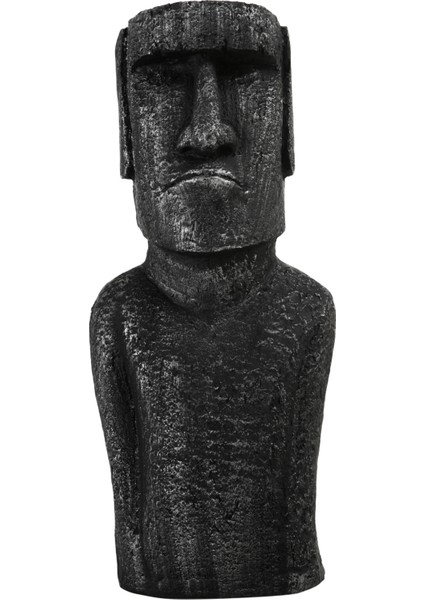 Moaı Statue Gri Biblo 23X18X56CM