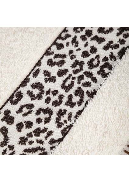 Penelope Leopar Yüz Havlusu 50X80 indirimleri