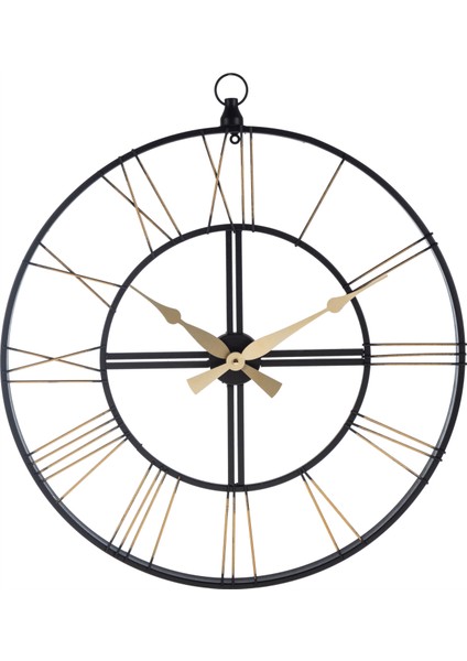 Iron Gold Duvar Saati 70 cm