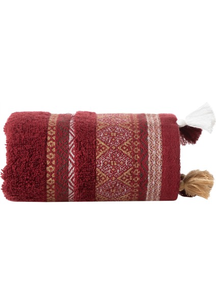 Cherry Bordo El Havlusu 30X50