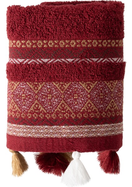 Cherry Bordo El Havlusu 30X50