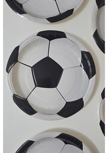 Futbol Tema Karton Tabak 8 Li Paket
