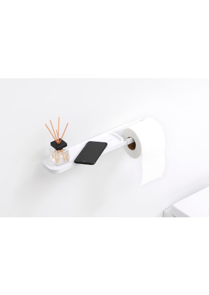 Mındset Fresh Whıte Standlı Tuvalet Kağıdı Tutucusu
