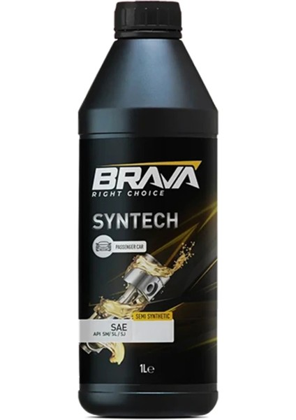 Syntech Yarı Sentetik 10W50 1 Lt Motor Yağı