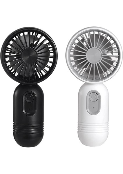2 Paket Taşınabilir El Mini Fan, Seyahat / Kamp / Dış Mekan Için 3 Hız ile USB Şarj Edilebilir Kişisel Fan (Yurt Dışından)