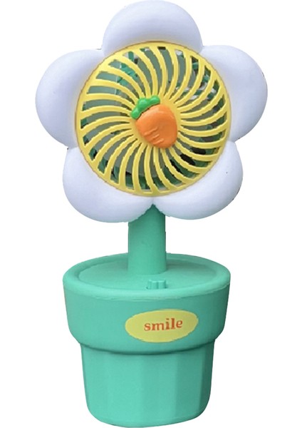 El Mini Fan Taşınabilir USB Şarj Küçük Fanlar Hediyeler Için Sevimli Stil Ev Kullanımı-A (Yurt Dışından)