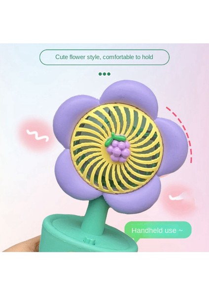 El Mini Fan Taşınabilir USB Şarj Küçük Fanlar Hediyeler Için Sevimli Stil Ev Kullanımı-A (Yurt Dışından) indirimleri
