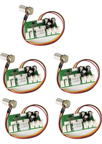 5 Adet Bilgisayar Kasası Madenci Fan Hız Kontrol Cihazı 8 Kanallı Hub Pwm Yüksek Güç Şiddetli Vali (Yurt Dışından)